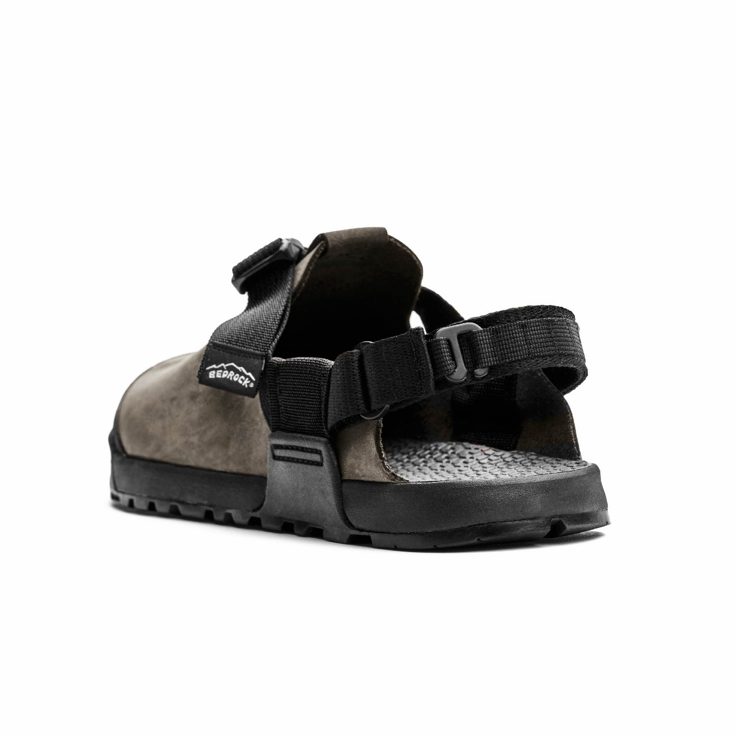 Bedrock Sandals Mountain Clog Nubuck Leather : Driftwood Gray
