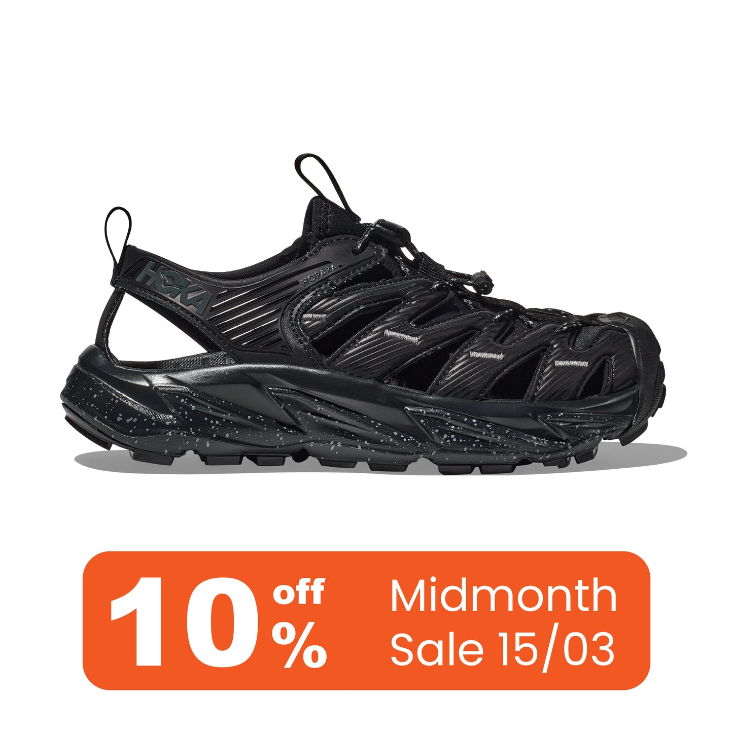 Hoka Hopara "Black/Castle Rock"