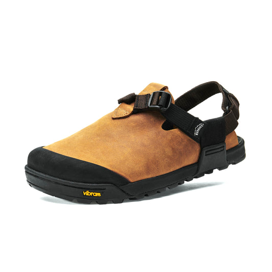 Bedrock Sandals Mountain Clog Nubuck Leather : Brown