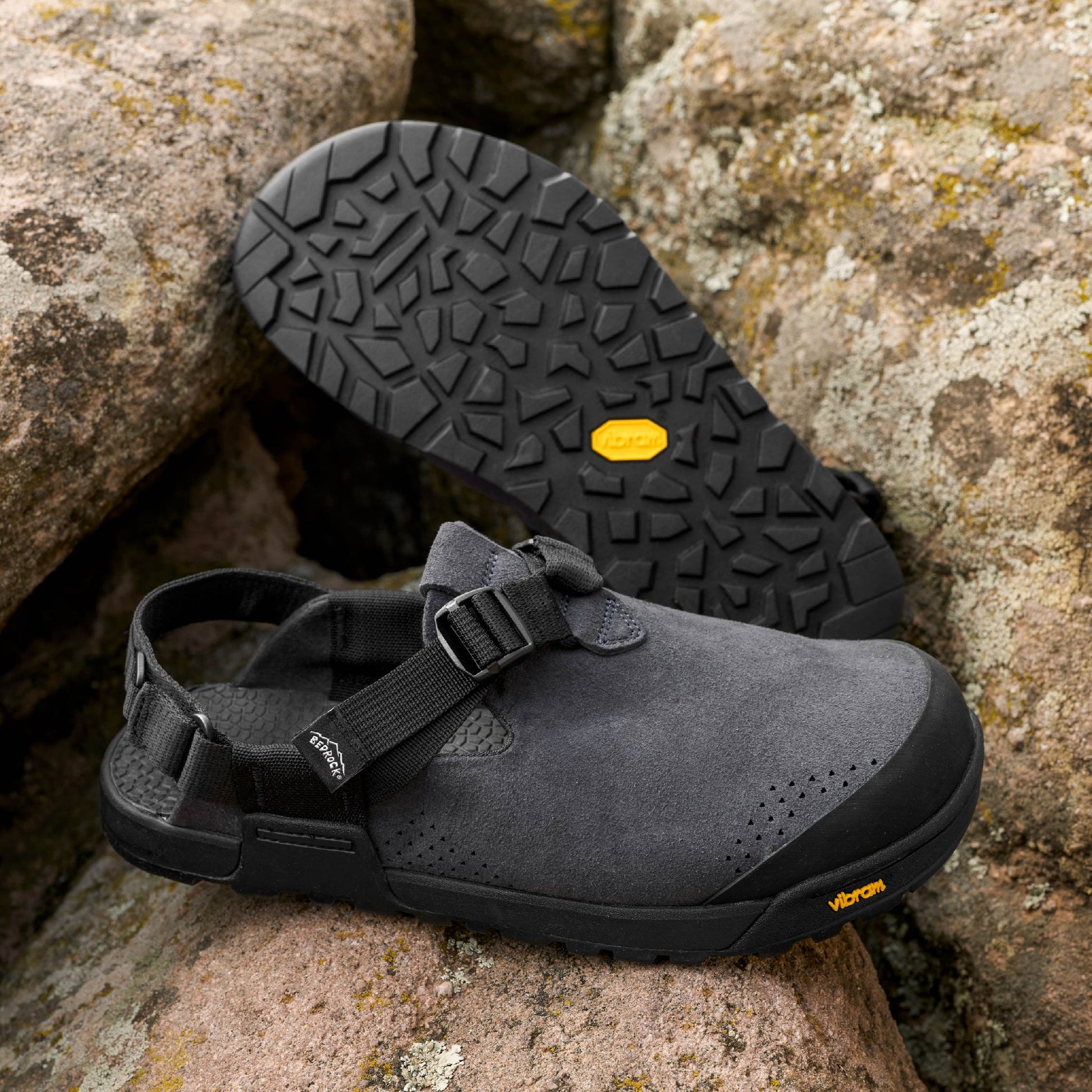 Bedrock Sandals Mountain Clog Synthetic Suede – Campergarten
