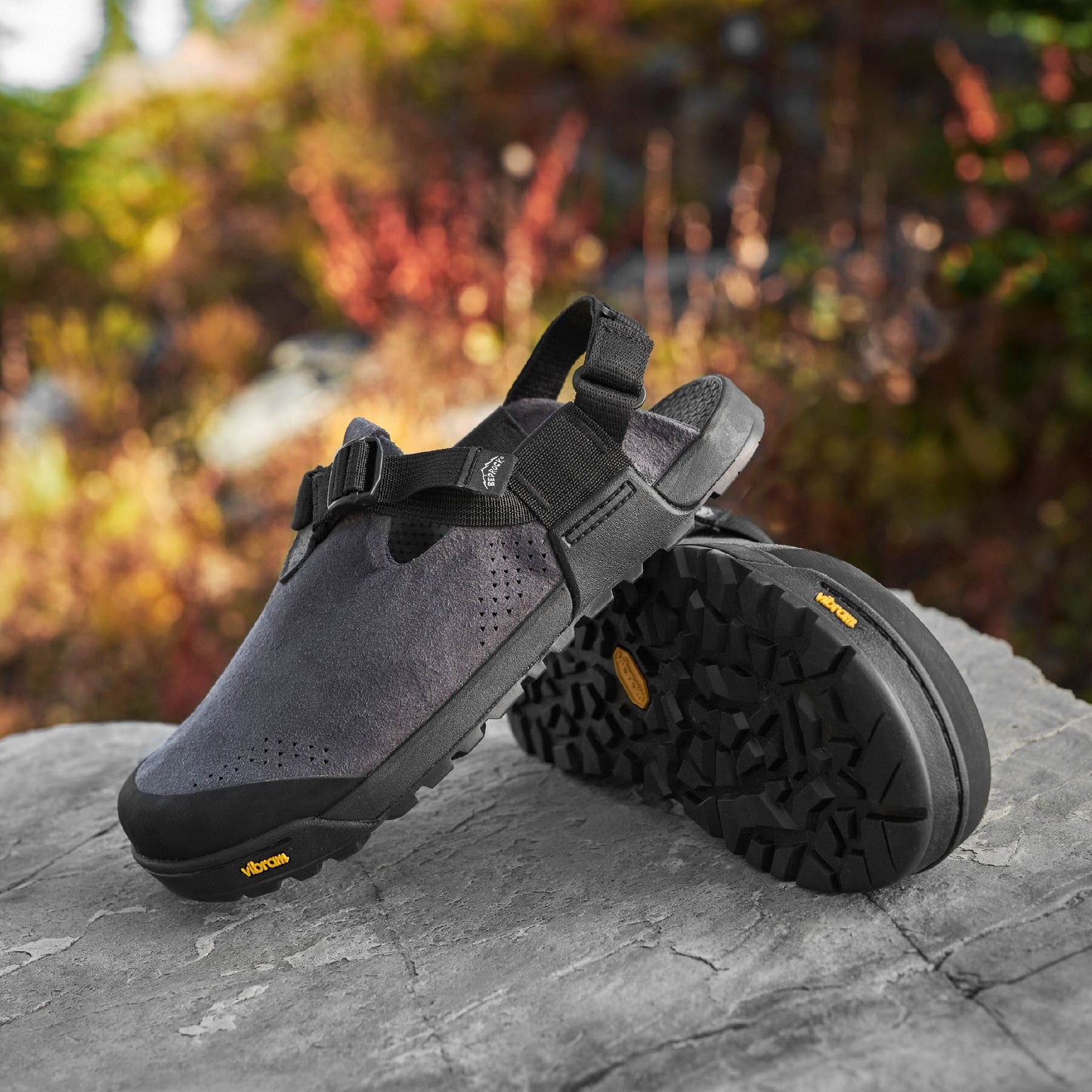 Bedrock Sandals Mountain Clog Synthetic Suede